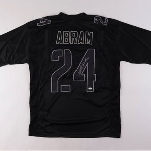 Signed Johnathan Abram Jersey